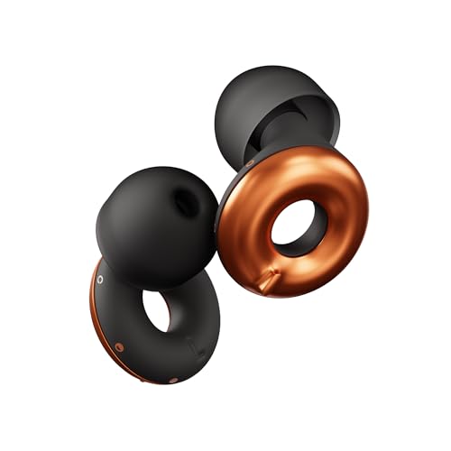 Loop Switch 2 Adjustable Ear Plugs - 3 Modes for Ultimate Control | 20-26dB SNR noise reduction. Flexible fit. For focus, travel, socializing, festivals & more - color: Papaya