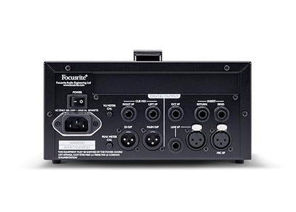 Focusrite ISA One Heritage mic pre with independent DI, variable impedance selector and independent headphone amp | ISA Preamp, Lundahl LL1538 Transformer, Switchable Impedance, Front-Panel DI, Headphone Output, Insert, VU Meter - style: ISA One