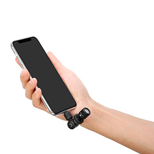 Saramonic SmartMic Di Mini | Ultra-Compact Omnidirectional Condenser Microphone with Lightning for iPhones & iPads - size: Mini Lightning