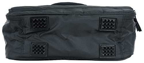Rockville MB1615 DJ Gear Mixer Gig Bag Case, 15.5" x 15" x 5", Rugged Nylon, Water-Resistant, Front Pocket for Laptop and Accessories, for Mobile DJs and Studio Professionals | Fits Mixers Controllers FX Pedals, 17" Laptop Pocket, 8mm Foam Padding, YKK Zi