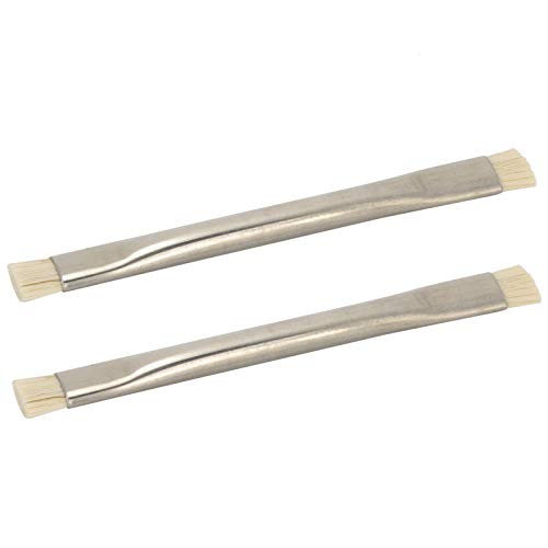 Anti-Static Brush, 2pcs Antistatic ESD Brush Motherboard Cleaning Tools Cleaning Brush Kit for Keyboards, Cell Phone Parts, Computer Fans