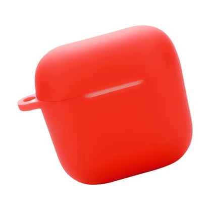 Silicone Protective Case Housing Skin Washable Design with 360 Degree Full Coverage Protections - color: Red