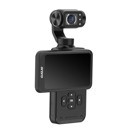 ORDRO M5 Pocket Camera 5K Handheld Video Camera Vlogging Camcorder 3.5-inch Rotating Touch Screen 3-Axis Stabilization IR Night Vision WDR Face Follow (M5 Combo)