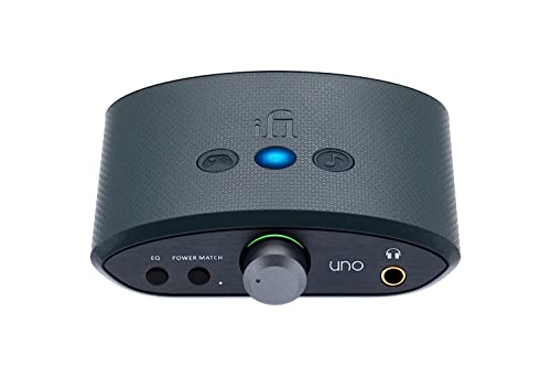 iFi uno - DAC & Headphone AMP - USB-C Input - Improve Lacklustre Audio | Streaming/Gaming/Music Modes Adjust Sound to Suit You - 32-bit/384kHz/DSD256/MQA - Windows/MAC/Smart Device/Active Speakers
