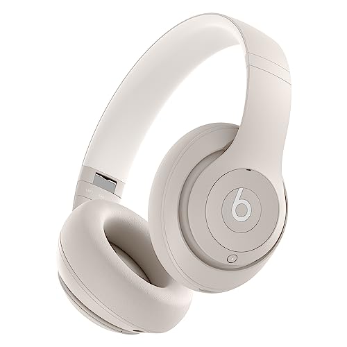 Beats Studio Pro Premium Wireless Over-Ear Headphones- Up to 40-Hour Battery Life, Active Noise Cancelling, Great for Travel & Commuting, USB-C Lossless Audio, Apple & Android Compatible - Sandstone | Noise canceling audio with Bluetooth connectivity, mic