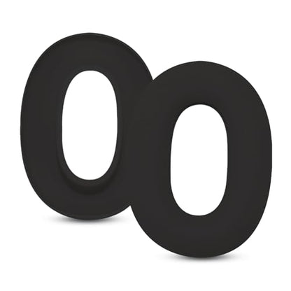 WH-1000XM6 Silicone Ear Pads Cover for Sony WH-1000XM6 Headphones,Ear Cushion Protector, Headphones Accessories Non-slip washable(Black)