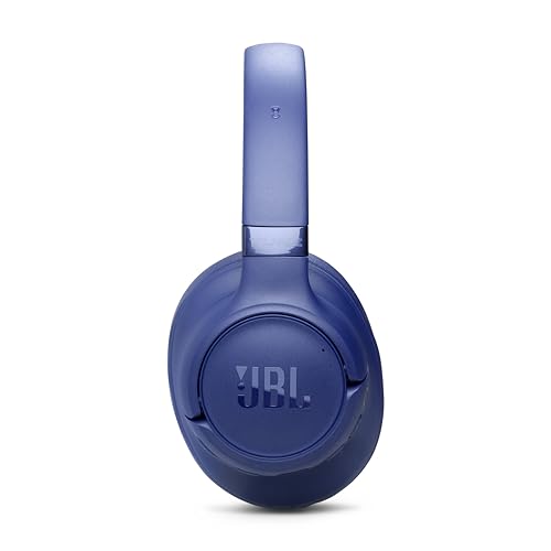 JBL Tune 780NC - Noise Cancelling Headphones - Blue | Hi-Res JBL Pure Bass Sound plus Spatial Sound, Adaptive Noise Cancelling with Smart Ambient - color: Blue
