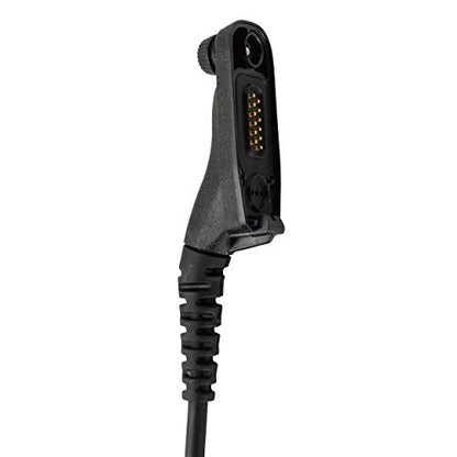 Motorola PMMN4050A Large Remote Speaker Microphone with Noise-Cancelling Feature (Black) - color: PMMN4050A