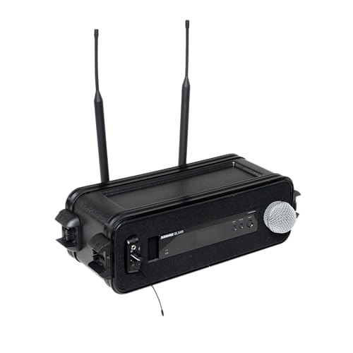 Shure by Gator Solution Series Molded ATA Case for a Single Wireless Mic System; (SH-WSYS-CASE) - size: Hardshell Case, style: Single Wireless System