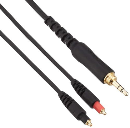 Shure HPASCA3 Replacement Dual-Exit Detachable Cable for SRH1540 Headphones, Black - style: HPASCA3 (Straight)
