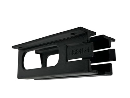 Desk Mount Kit for PreSonus AudioBox USB96, HP4, TubePre, & BlueTube, Under Desk Mount Brackets with Reversible Clips, Secure Mounting Accessory