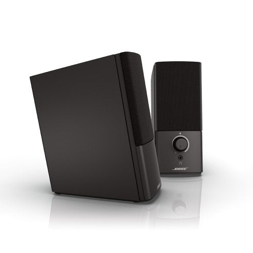 Bose Companion 2 Series III Multimedia Speakers - for PC (with 3.5mm AUX & PC Input) Black