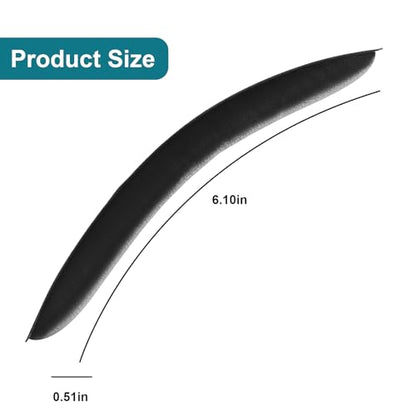 G933 Replacement Headband Pads Repair Parts Compatible with Logitech G633 G933 G635 G935 G633S G933S Gaming Headset Comfort Protein Leather and Soft Memory Foam Top Headband