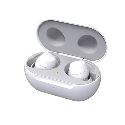 Charging Case Compatible with Samsung Galaxy Buds Plus, Replacement Charger Dock Cradle Case Cover for Samsung Galaxy Buds/Bdus+ Plus (White) - color: White