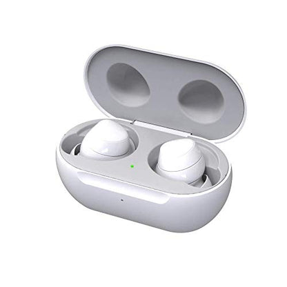 Charging Case Compatible with Samsung Galaxy Buds Plus, Replacement Charger Dock Cradle Case Cover for Samsung Galaxy Buds/Bdus+ Plus (White) - color: White