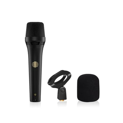 iCON Dynamic 58 Handheld Dynamic Vocal Microphone, Professional Cardioid | Handheld Dynamic Vocal Microphone, Cardioid Wired Mic for Live Performance, Karaoke, Studio Recording, Podcast.