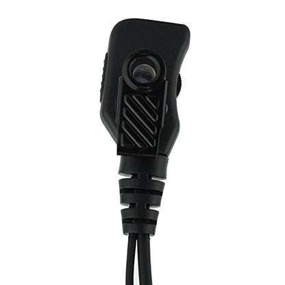 Retevis Walkie Talkie Earpiece with Mic, G Shape, for RT22/RT68/RT21/H777 | Volume Adjust, 2 Pin Compatible with Baofeng, Pxton, Kenwood Two Way Radios, 2 Way Radio Earpiece, Retails, Schools(10 Pack) - style: Volume Adjustable