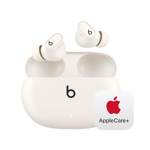 Beats Studio Buds + - Ivory with AppleCare+ (2 Years) - color: Ivory, style: With AppleCare+