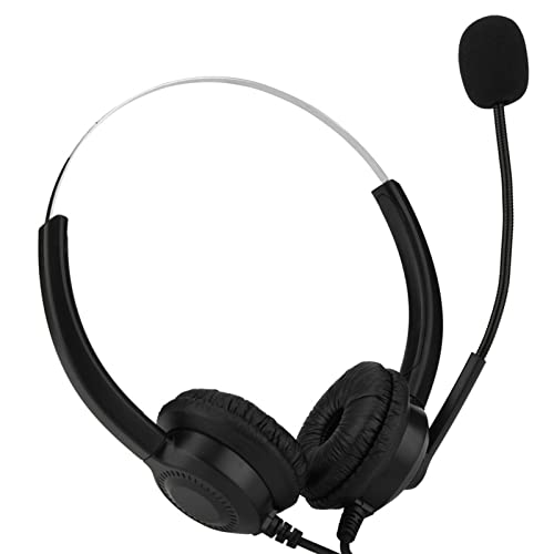 ZJchao Pro Gaming Headset with Ultra Soft Ear Cups Noise Cancelling Mic Plug and Play USB for PC Laptop Lightweight Fatigue Design
