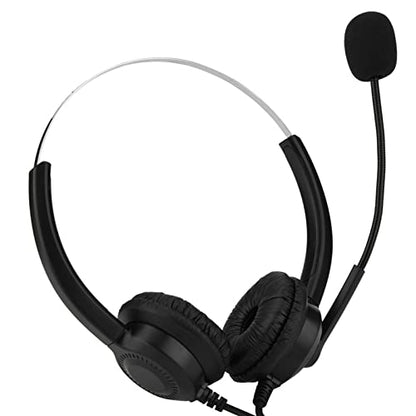 ZJchao Pro Gaming Headset with Ultra Soft Ear Cups Noise Cancelling Mic Plug and Play USB for PC Laptop Lightweight Fatigue Design