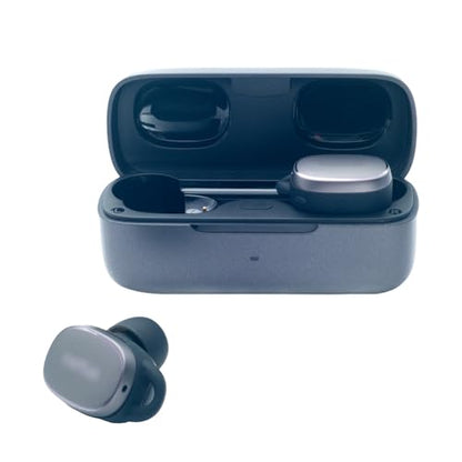 Klowcok Replacement Ear Tips for EarFun Air Pro 4 / Air Pro 3 / Free 2S | Silicone Earbuds Tips Compatible with EarFun Free Pro 2 / Free Pro 3, 8 Pairs (XS/S/M/L) Black