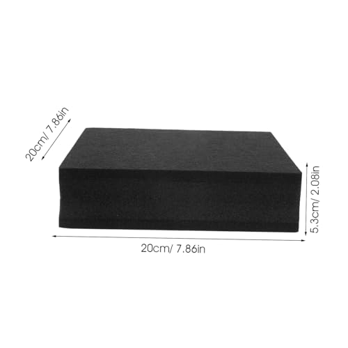 2pcs Acoustic Isolation Foam Pad for Speaker Stands Noise Absorbing Panel for and Monitors for Studios Offices and Home Theaters