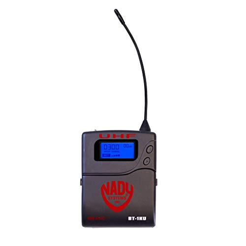 Nady W-1KU-LT-NEUS True Diversity 1000-Channel Professional UHF Lapel/lavalier Microphone Wireless System with Carrying Case - Autoscan - Automatic Transmitter Pairing - All Metal Construction - size: Single Transmitter, style: Lavalier Microphone System