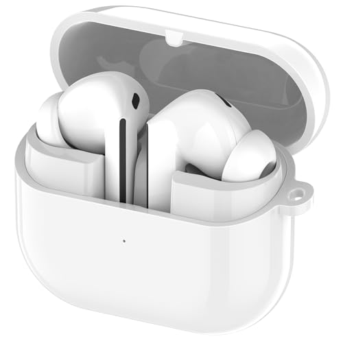 Charging Case for Samsung Galaxy Buds 3, Replacement Charger Case Dock Charging Box with USB C Cable for Galaxy Buds 3 (SM-R530) Earbuds (White) - color: White