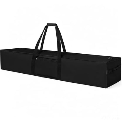 COOLBEBE 83" x 16" x 12" Extra Large Tent Storage Bag - 260L, Black | Heavy Duty Waterproof Duffle Bag for Tent Poles, Canopy, Hammock, Tripod, Fishing Gear, Sports Equipment & Outdoor Moving - size: 83"x 16"x 12"