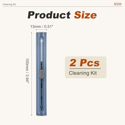 Earphone Cleaner Kit Earbud Phone Cleaner Tool,Dark Blue - color: Dark Blue