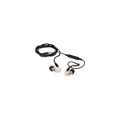 Shure SE215 Wired Sound Isolating Earbuds, Clear Sound, Single Driver, Secure in-Ear Fit, Detachable Cable, Durable Quality, Compatible with Apple & Android Devices - Clear - style: Gen 2