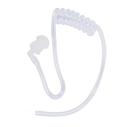 K1 Surveillance Headset with PTT Mic Security Acoustic Tube Earpiece for Baofeng UV-5R UV-82 UV-82HP BF-888S BF-F8HP AR-152 Arcshell Retevis RT21 RT22 RT27 RT68 RT7 H-777 Kenwood 2-Pin Radios