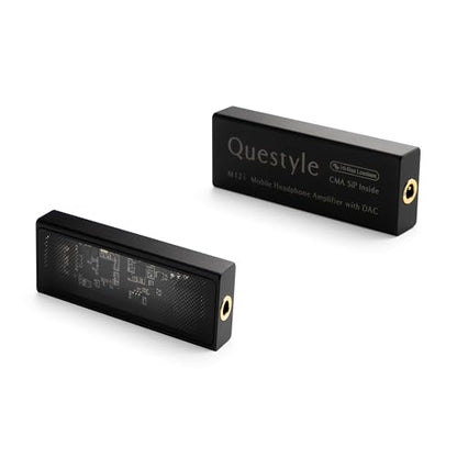 Questyle M12i HiFi Headphone Amplifier [MFi Certified] Portable USB DAC | Lossless Mini Audio Amps Supports PCM 768kHz/DSD512 with 3.5mm Outputs High Resolution for Smartphones/PC/Laptops