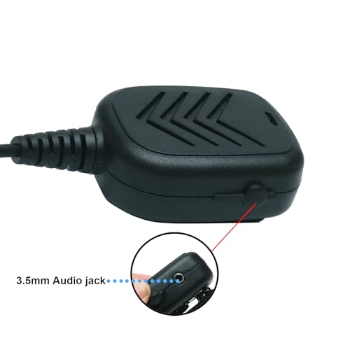 Shoulder Speaker Mic for Motorola Talkabout 2-Way Radios 1-Pin
