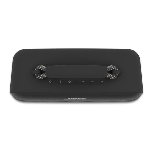 Bose SoundLink Max Bluetooth Speaker - Portable Wireless Party Speaker, IP67 Waterproof, Rope Handle, Up to 20 Hours of Playtime, USB-C, Built-in 3.5mm AUX Input, Black - color: Black
