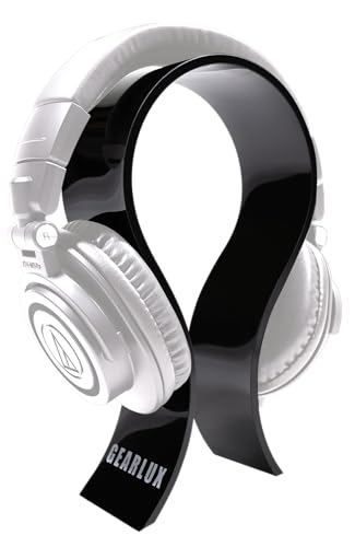 Audio-Technica ATH-M50x Professional Monitor Headphones - White Bundle with Case, Stand, and Austin Bazaar Polishing Cloth - color: White, style: M50X