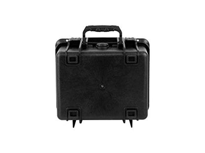 Monoprice Weatherproof/Shockproof Hard Case - Black Ip67 Level Dust and Water Protection Up to 1 Meter Depth with Customizable Foam, 10" x 9" x 7", 6.6 Liter - color: Black, size: 6.6 Liter, style: Case