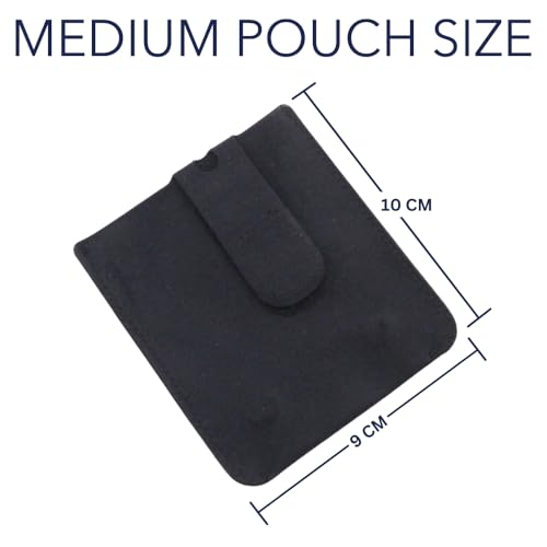 URSA Live Pouch: Premium Belt & Instrument Strap Pouch for Wireless Transmitters & Receivers. Quick and secure removal and attachment. Compatible with Line 6, Sennheiser, Shure & More - color: Medium
