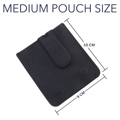 URSA Live Pouch: Premium Belt & Instrument Strap Pouch for Wireless Transmitters & Receivers. Quick and secure removal and attachment. Compatible with Line 6, Sennheiser, Shure & More - color: Medium
