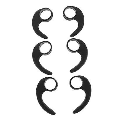 jojofuny 6pcs Non-Slip Earphone Wings Headphone Wings for Sports Earphone Ear Hooks Comfortable Protective Ear Hooks