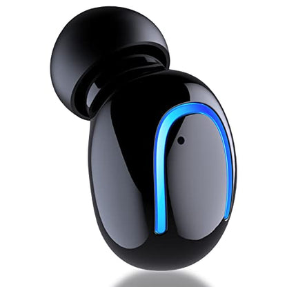 Mini Bluetooth Single Earbud Small Wireless Invisible Headphones，Single Earphone with 6 Hour Playtime for iPhone and Android Smart Phones PC TV Audiobook