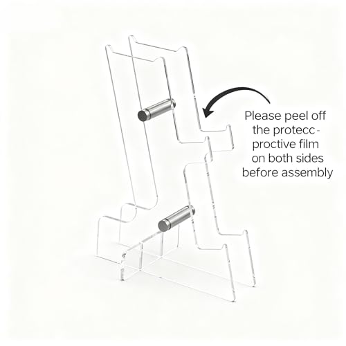 Headphone Stand and Controller Stand-2-in-1 Headset Holder & Dual Gamepad Organizer for Desk, Universal Gaming Desk Accessories for PS5, Xbox Series X/S, Switch - Clear Acrylic