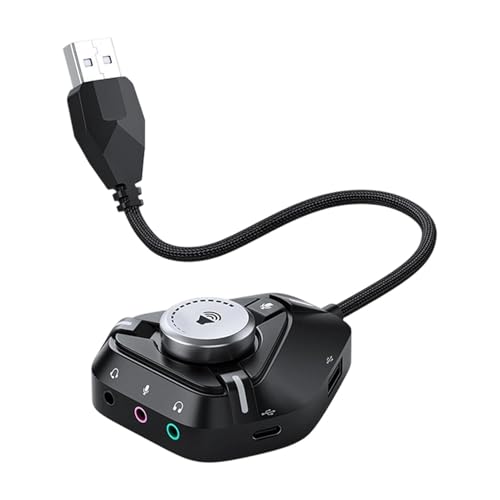 USB Sound Card Type-C External Amplifier