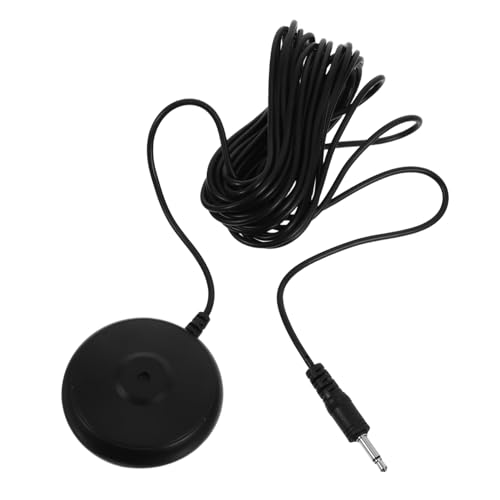 Calibration Microphone for Audio Tuning Measurement Mic for Desktop Conference and Theater Systems 3.5mm Plug, 2-Pole Mono Straight Plug Precise Voice Pickup Noise Reduction
