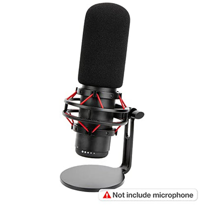 SUNMON Mic Pop Filter for HyperX QuadCast 2S, Foam Cover for QuadCast