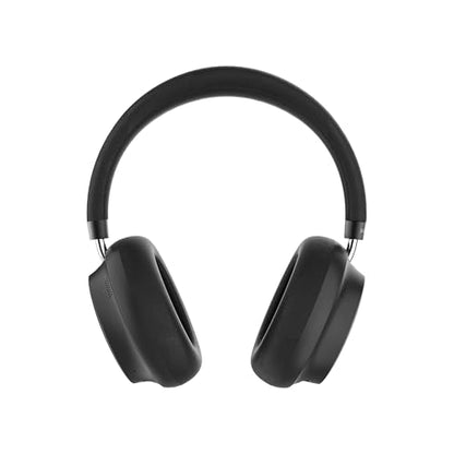 Raycon Essential Bluetooth Headphones - Over The Ear, Active Noise Cancelling Wireless Headphones + Awareness Mode, Bluetooth Headset with Mic, 50 Hours of Battery Life (Black) - color: Black