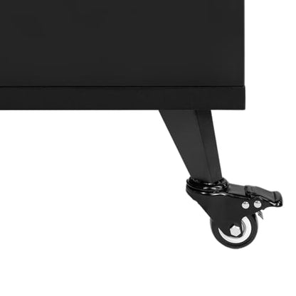 Gator Frameworks Elite Furniture Series Sidecar Cabinet with with Configurable Rack Space & Shelving, Black Finish (GFW-ELITESIDECAR-BLK) - color: Black, style: Sidecar Rack