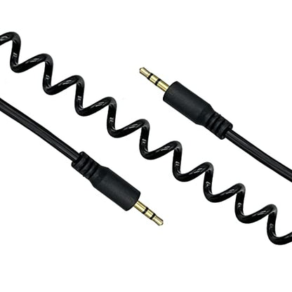 Seadream Coiled 2.5mm Audio Cable 2Pack - style: 2Pack Coiled 2.5mm M to 2.5mm M