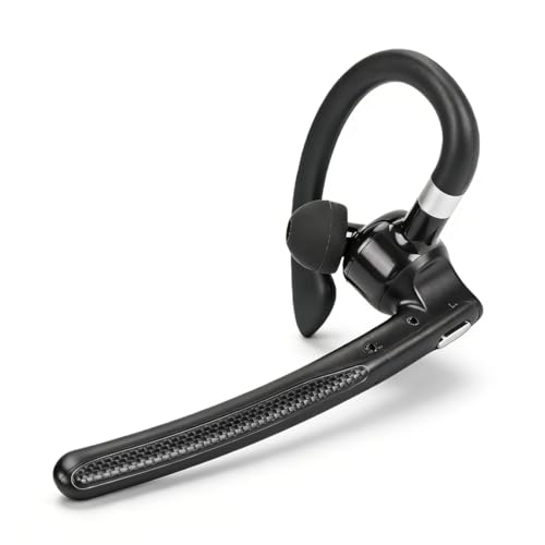 Wireless Headset with Mic, Bluetooth V6.1 Trucker Headset with USB Adapter, for Drivers Remote Work