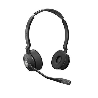 Jabra Avaya Compatible Engage Wireless Headset Bundle with EHS Adapter - Bluetooth Phones, PC/MAC, USB, Select Avaya Desk Phones, Compatible Vantage Series - K155, K165 (Duo, Engage 75)